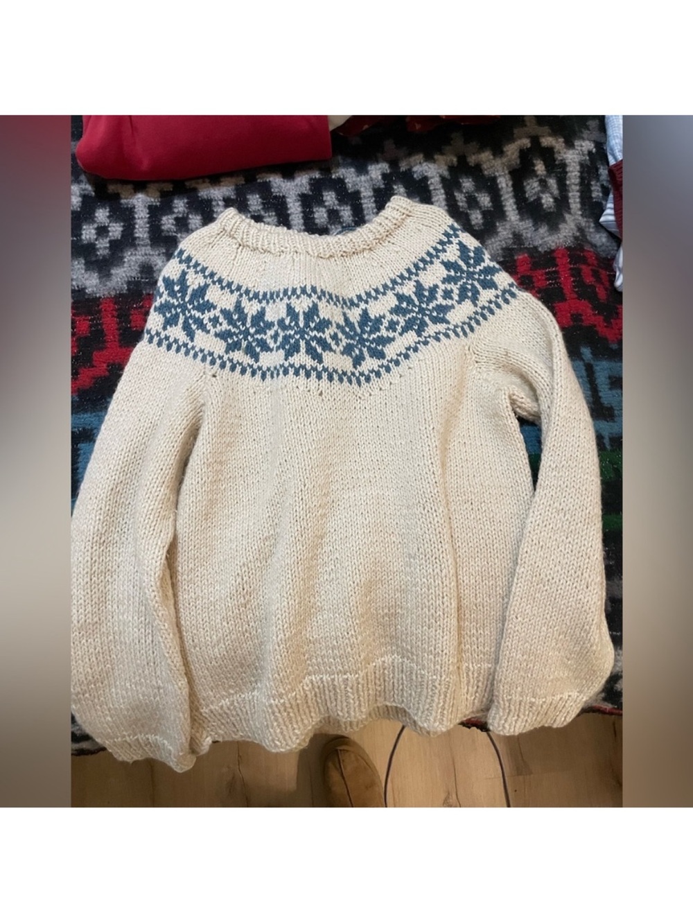 Handmade Fair Isle Sweater